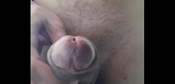  big dick uncut precum and ass